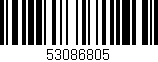Código de barras (EAN, GTIN, SKU, ISBN): '53086805'