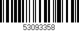 Código de barras (EAN, GTIN, SKU, ISBN): '53093358'