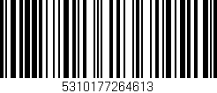 Código de barras (EAN, GTIN, SKU, ISBN): '5310177264613'