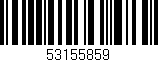Código de barras (EAN, GTIN, SKU, ISBN): '53155859'