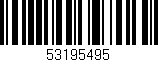 Código de barras (EAN, GTIN, SKU, ISBN): '53195495'