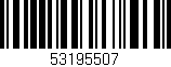 Código de barras (EAN, GTIN, SKU, ISBN): '53195507'