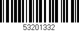 Código de barras (EAN, GTIN, SKU, ISBN): '53201332'