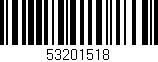 Código de barras (EAN, GTIN, SKU, ISBN): '53201518'