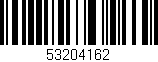 Código de barras (EAN, GTIN, SKU, ISBN): '53204162'