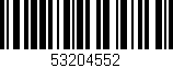 Código de barras (EAN, GTIN, SKU, ISBN): '53204552'