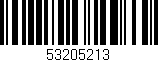 Código de barras (EAN, GTIN, SKU, ISBN): '53205213'