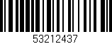 Código de barras (EAN, GTIN, SKU, ISBN): '53212437'