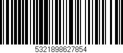 Código de barras (EAN, GTIN, SKU, ISBN): '5321898627854'