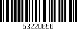 Código de barras (EAN, GTIN, SKU, ISBN): '53220656'
