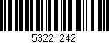 Código de barras (EAN, GTIN, SKU, ISBN): '53221242'