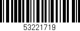 Código de barras (EAN, GTIN, SKU, ISBN): '53221719'
