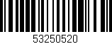 Código de barras (EAN, GTIN, SKU, ISBN): '53250520'