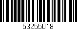 Código de barras (EAN, GTIN, SKU, ISBN): '53255018'