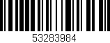 Código de barras (EAN, GTIN, SKU, ISBN): '53283984'