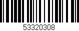 Código de barras (EAN, GTIN, SKU, ISBN): '53320308'