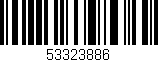 Código de barras (EAN, GTIN, SKU, ISBN): '53323886'