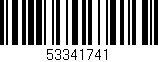 Código de barras (EAN, GTIN, SKU, ISBN): '53341741'