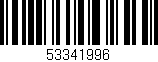 Código de barras (EAN, GTIN, SKU, ISBN): '53341996'