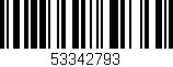 Código de barras (EAN, GTIN, SKU, ISBN): '53342793'