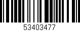 Código de barras (EAN, GTIN, SKU, ISBN): '53403477'