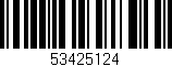 Código de barras (EAN, GTIN, SKU, ISBN): '53425124'