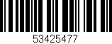 Código de barras (EAN, GTIN, SKU, ISBN): '53425477'