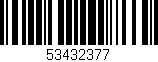 Código de barras (EAN, GTIN, SKU, ISBN): '53432377'