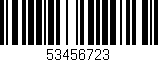 Código de barras (EAN, GTIN, SKU, ISBN): '53456723'