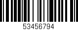 Código de barras (EAN, GTIN, SKU, ISBN): '53456794'