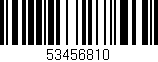 Código de barras (EAN, GTIN, SKU, ISBN): '53456810'