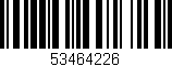 Código de barras (EAN, GTIN, SKU, ISBN): '53464226'