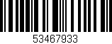 Código de barras (EAN, GTIN, SKU, ISBN): '53467933'