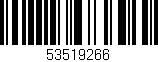 Código de barras (EAN, GTIN, SKU, ISBN): '53519266'