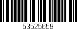 Código de barras (EAN, GTIN, SKU, ISBN): '53525659'