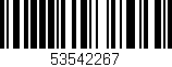 Código de barras (EAN, GTIN, SKU, ISBN): '53542267'