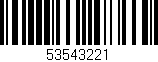 Código de barras (EAN, GTIN, SKU, ISBN): '53543221'