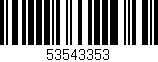 Código de barras (EAN, GTIN, SKU, ISBN): '53543353'