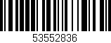 Código de barras (EAN, GTIN, SKU, ISBN): '53552836'
