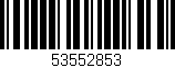 Código de barras (EAN, GTIN, SKU, ISBN): '53552853'