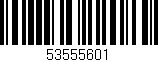 Código de barras (EAN, GTIN, SKU, ISBN): '53555601'