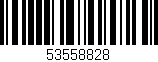 Código de barras (EAN, GTIN, SKU, ISBN): '53558828'