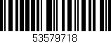 Código de barras (EAN, GTIN, SKU, ISBN): '53579718'