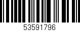 Código de barras (EAN, GTIN, SKU, ISBN): '53591796'