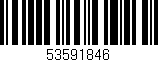 Código de barras (EAN, GTIN, SKU, ISBN): '53591846'