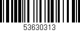 Código de barras (EAN, GTIN, SKU, ISBN): '53630313'