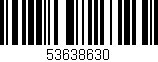 Código de barras (EAN, GTIN, SKU, ISBN): '53638630'