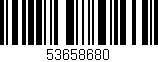 Código de barras (EAN, GTIN, SKU, ISBN): '53658680'