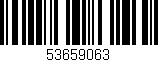 Código de barras (EAN, GTIN, SKU, ISBN): '53659063'