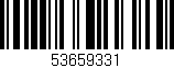 Código de barras (EAN, GTIN, SKU, ISBN): '53659331'